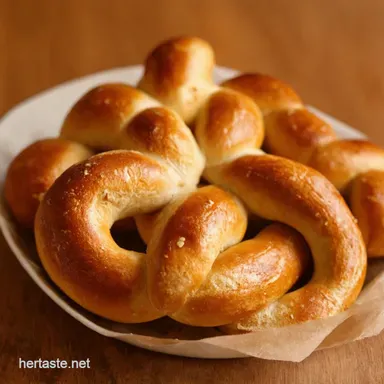 Aunt Mildreds Soft Pretzels Bavarian Bliss at Home Recipe Card