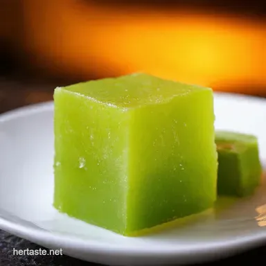 Thạch Rau Câu Lá Dứa My GoTo Pandan Jelly Recipe Recipe Card