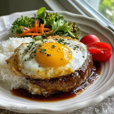 Loco Moco Recipe: Authentic Hawaiian Pan-Seared Recipe Card