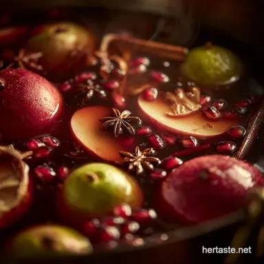 Big Batch Cocktails: The Autumn Orchard Thanksgiving Punch Recipe Card