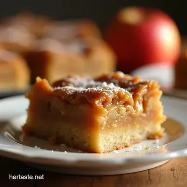 Autumns Best Irresistible Salted Caramel Apple Bars Recipe Recipe Card