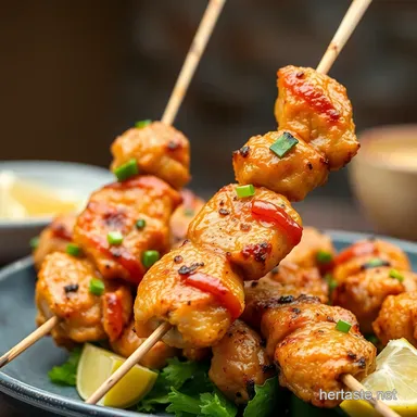 Backyard Yakitori Grill: Easy Chicken Skewer Recipe! Recipe Card
