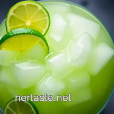 Easy Baja Blast Stanley Cup Punch: My Tropical Lime Game Day Favorite Recipe Card