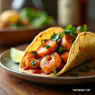 Baja Shrimp Taco Recipe Chipotle Crema Dream Recipe Card