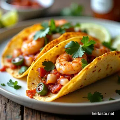 Baja Shrimp Taco Recipe Chipotle Crema Dream