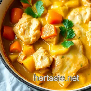 How to Bake Chicken Curry Pot Pie in 45 Minutes: A Delicious Twist! Recipe Card
