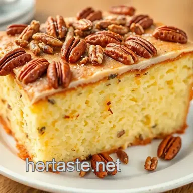 Comforting Bake Classic Funeral Cake with Pecan Bliss: A Southern Family Tradition