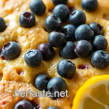 Easy Bake Lemon Blueberry Joyful Delight: A Family Favorite Recipe Recipe Card