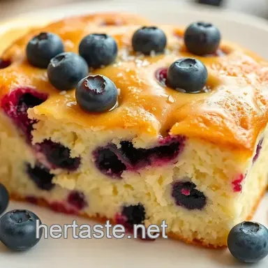 Easy Bake Lemon Blueberry Joyful Delight: A Family Favorite Recipe