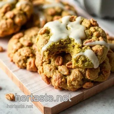 How to Bake Matcha Oatmeal Cookies with Icing: A Delicious Twist! Recipe Card