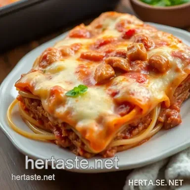 Easy Ways to Bake Meat Lasagna for a Cozy Dinner Any Night! Recipe Card