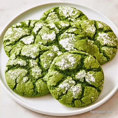 Bake Pandan Crinkle Cookies with Coconut