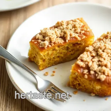 How to Bake Persimmon Coffee Cake with Crunchy Topping: A Delicious Comfort Recipe Card