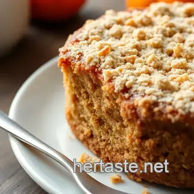 How to Bake Persimmon Coffee Cake with Crunchy Topping: A Delicious Comfort