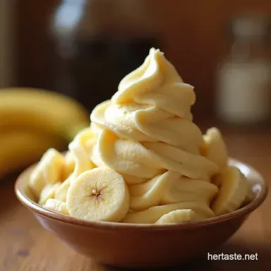 The SixStar Banana Nice Cream Showstopper Recipe Recipe Card