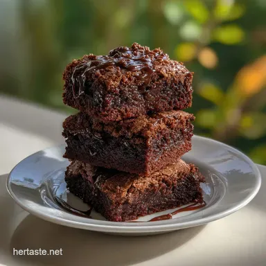 Better Than Anything Brownies: Fudgy Shiny Crinkle Top