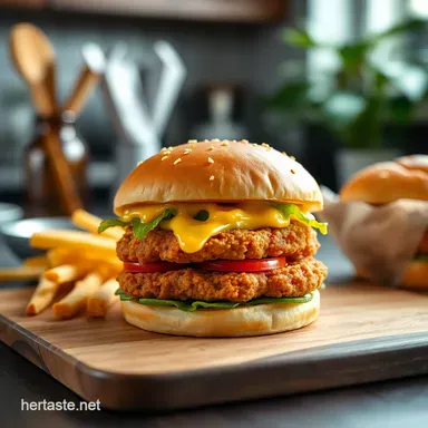 Big Mac Chicken Fakeaway: Better Than the Real Deal! Recipe Card