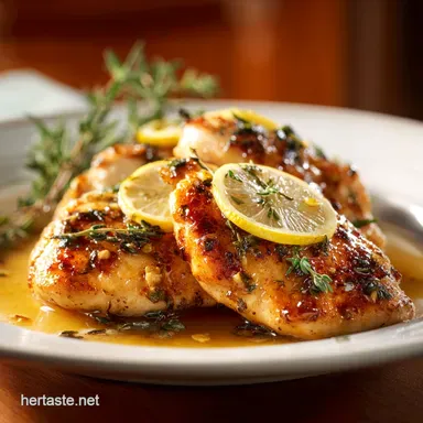 Quick Chicken Dishes: 15-Min Lemon-Thyme Scallopini