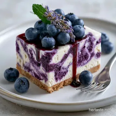 Blueberry Semifreddo for 10 Servings Recipe Card