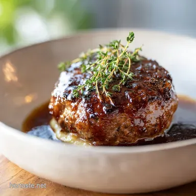 Bobby Flay Salisbury Steak Recipe: 40 Min Recipe Card