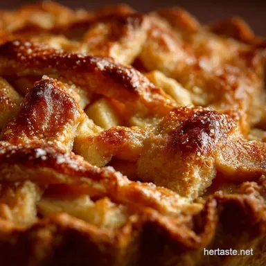 Apple Pie Recipe: The Secret to a Flaky, Buttery Homemade Crust Recipe Card