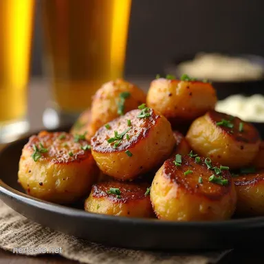 Butter Steak Bites Potatoes Pub Grub Made Easy Recipe Card