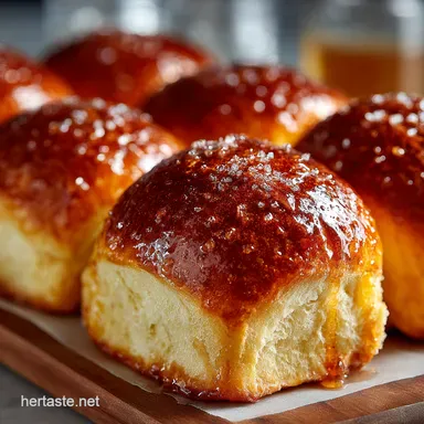 Decadent Brioche Buns Elevate Your Bakers Delight Recipe Card