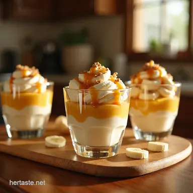 Caramel Banana Pudding Parfaits My Dream Dessert Recipe Recipe Card