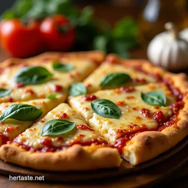 Crispy Cauliflower Crust Pizza My Easy GuiltFree Recipe Recipe Card