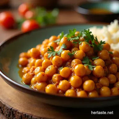Chana Masala Recipe My Familys Chickpea Curry Secret Recipe Card