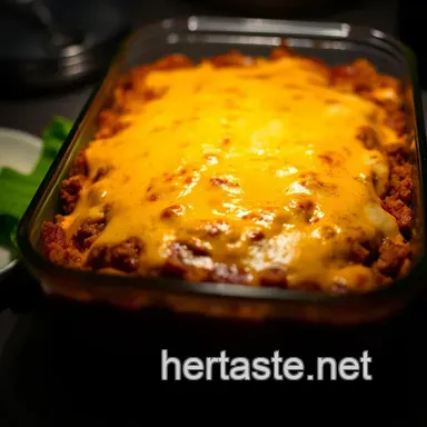 Cheesy Burrito Bake Taste of Home: A Family Favorite Recipe Recipe Card