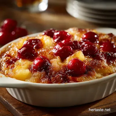 Dump Cake: Easy 3-Ingredient Cherry Pineapple Recipe Recipe Card