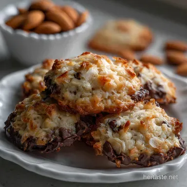 Chewy Almond Joy Cookies Recipe Easy Almond Joy Co: 10-Minute Prep! Recipe Card