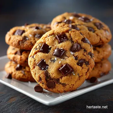 Eggless Cookies: The Best Chewy Chocolate Chip Recipe Recipe Card