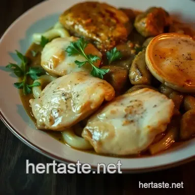 Chicken Marsala Recipe: Weeknight Italian Comfort! Recipe Card