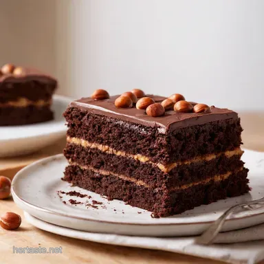 Chocolate Hazelnut Icebox Cake Easy NoBake Dessert Recipe Card