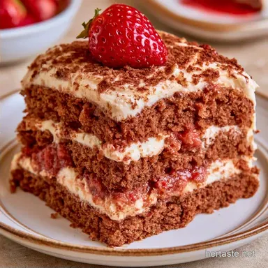 Chocolate Strawberry Delight Make-Ahead
