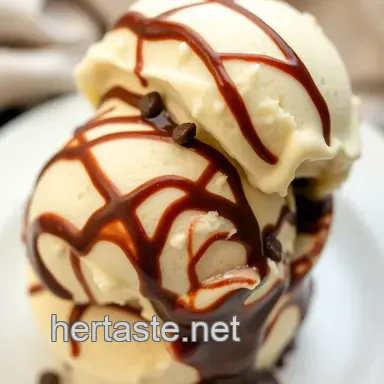 Ultimate Churned Ice Cream Delight: Chocolate & Vanilla for Warm Days Recipe Card