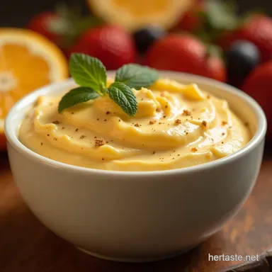 Sunshine Citrus Honey Fruit Dip Recipe Easy Cream Cheese Dip Recipe Card