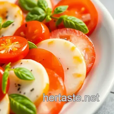 Caprese Salad Recipe: Taste Italian Sunshine in Minutes!