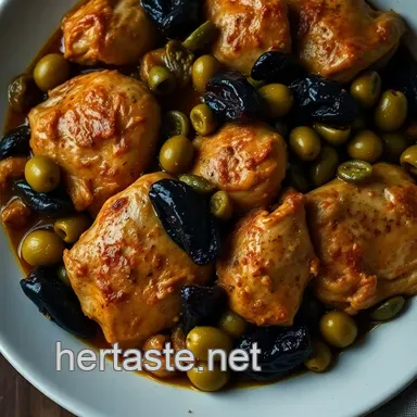 Classic Chicken Marbella Recipe: A Sweet and Savory Family Favorite Recipe Card