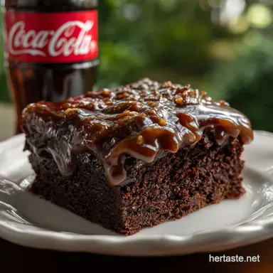 Classic Coca Cola Cake A Rich: Moist Southern Dessert Recipe Card