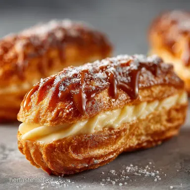 How To Make Classic Eclairs French Pastry Made Easy