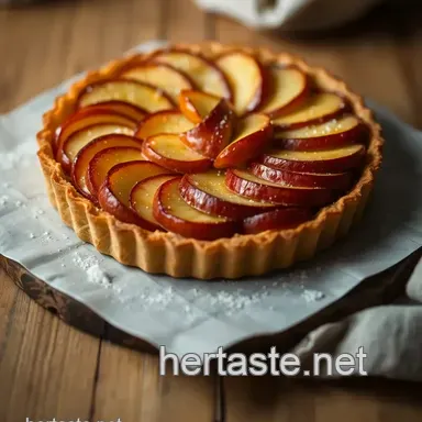Classic French Apple Tart Recipe: A Slice of Tradition Recipe Card