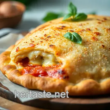 Classic calzone recipe: Pizza's cozy cousin! Recipe Card