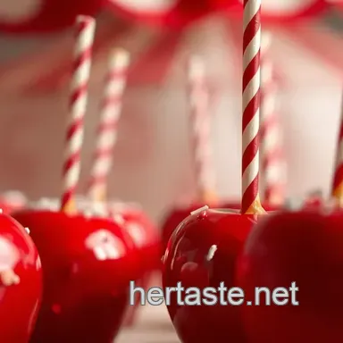 Classic Red Candy Apples: Fairground Fun at Home!