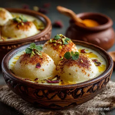 Authentic Bengali Rasgulla Recipe Spongy Perfection at Home Recipe Card