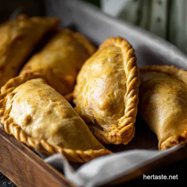 My "Clucking Good" Chicken Empanadas Recipe: Fiesta in Hand! Recipe Card