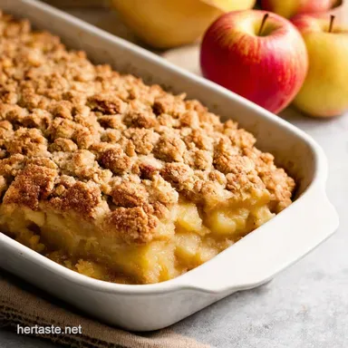 Come Together Crumble My Easy Apple Dessert Recipe Recipe Card