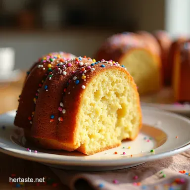 Confetti Celebration Bundt Cake A Nothing Bundt Cake Copycat Recipe Card